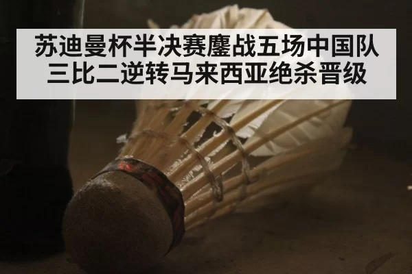苏迪曼杯半决赛鏖战五场中国队三比二逆转马来西亚绝杀晋级